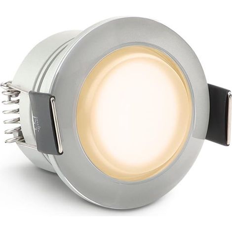 Einbaustrahler Mini Acryl Genova 3W IP65 durchverbindbar - Lichtfarbe: 2700K