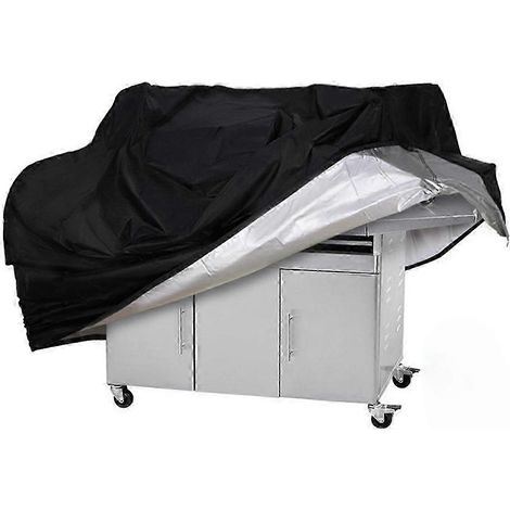 Housse sur mesure pour plaque de cuisson Blackstone 36", en tissu Oxford imperméable et résistant, protège du soleil, de la pluie, de la neige, de la poussière et des débris. (1/5)
