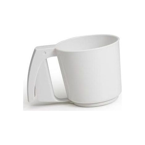 Ghidini Spargifarina Daily in Plastica Bianco per Utensili da Cucina e Setacci in Casa e Arredamento