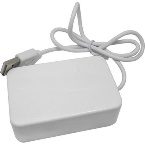 Hub USB - 3 Ports USB 2.0 Et 3.0 - Lecteur De Cartes SD TF MS M2 - Compatible Windows Et Mac - Blanc - 77 X 45 X 25 Mm (1/4)