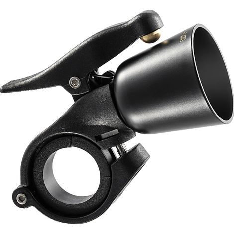Campanello per bicicletta, allarme ad alto volume, facile installazione, 2024-1B1 nero (1/2)