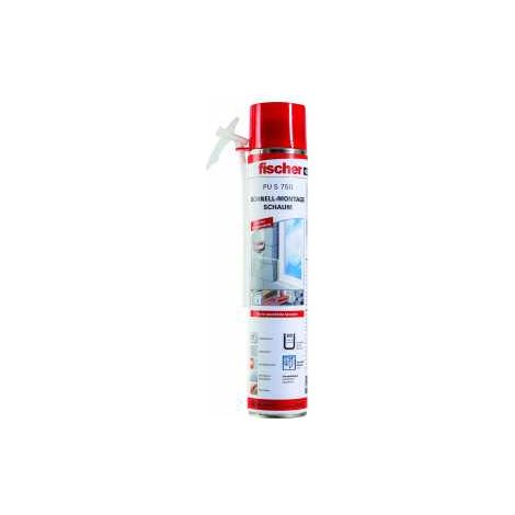 Fischer PU S 750 Montageschaum Herstellerfarbe Beige 40301 750 ml