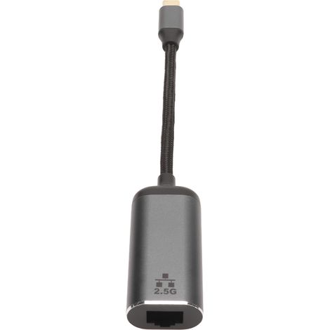Adaptateur USB-C vers Ethernet haute vitesse Plug and Play USB Type-C vers RJ45 2,5G Gigabit Ethernet LAN (1/5)