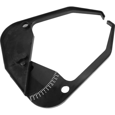 Dioche Étrier de Pneu de Voiture, Équilibreur de Roues de Voiture, Outil de Mesure de la Largeur de Jante, étrier, échelle de pneus (1/5)