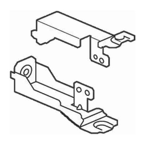 BTI93060B Kit per vano barre interno per quadri LDX800 e MDX800