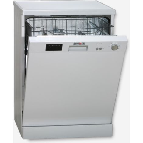 Rommer CLEAN61 Lavavajillas 60cm 12Cubiertos A++ Blanco