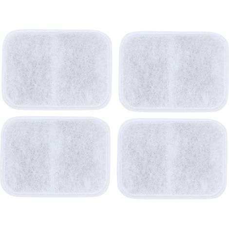 4-Piece Pet Water Fountain Replacement Filter Set for Fresh Water for Cats and Small Animals (1/5)
