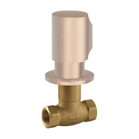 TRES 06115501OPM COMPLGRIFERIA Llave De Paso Empotrada Oro Rosa Mate - ref: 06115501OPM