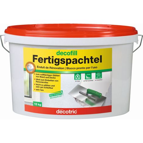 Decotric Decofill Fertigspachtel 15 kg Fertigspachtel