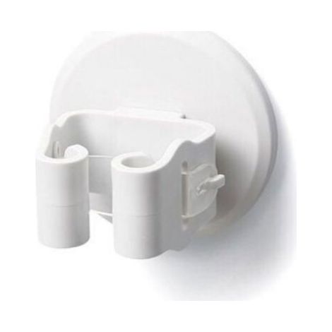 Support Balai - Crochet Plastique Sans Percage - Pour Balai Et Vadrouille - 3 Pièces (1/4)