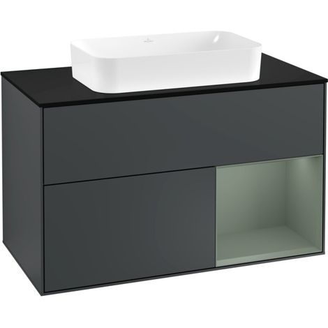Villeroy & Boch F252GMHG meuble sous-lavabo Finion F25 (1/2)