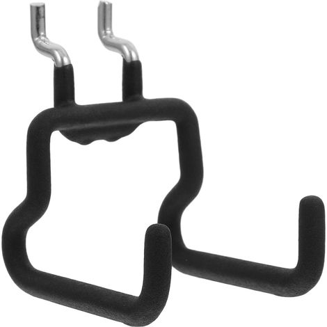 Housoutil Gancho Metálico Negro para Tablero Perforado, de Acero (1/5)
