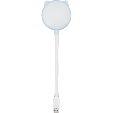 Ortviai Lampe de Bureau LED avec Commande Vocale, Flexible et Portative, 26 cm, ABS/PVC, USB (1/5)