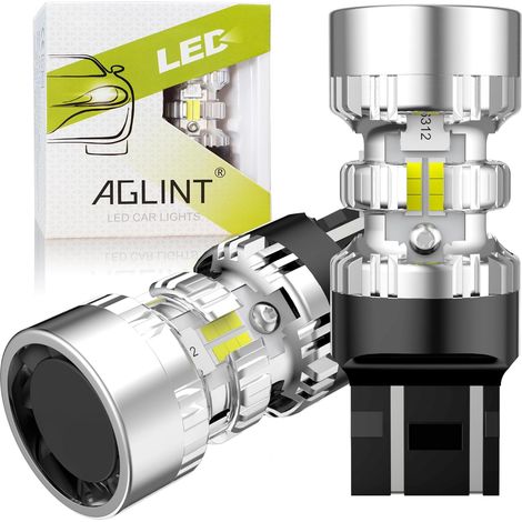 T20 W21W LED CANBUS 12V Voiture Feu de Recul Feux de Jours Blanc (1/5)