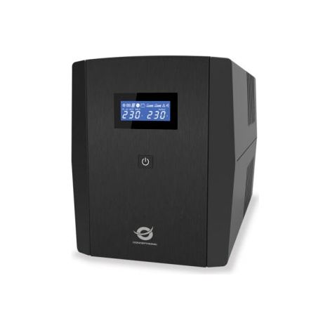 Conceptronic ZEUS04E Unterbrechungsfreie Stromversorgung (USV) Line-Interaktiv 2,2 kVA 1320 W 6 AC-Ausgänge