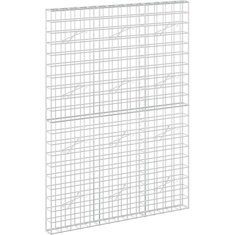 Gabione mit 5 mm Draht und 10x10 cm Maschen 150x10x200 cm vidaXL