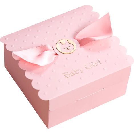 Boîte Cadeau - Boîte À Bonbons En Papier - Pour Fête Bébé Mariage Anniversaire - 10 Pièces (1/5)