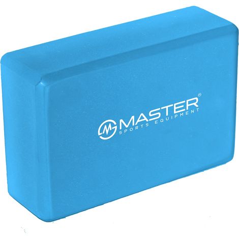 Blocco yoga Master blu (1/5)