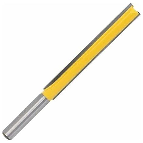 76mm - Holzfräser, extra langer Fräser, Bündigfräser, gerader Fräser (1/4)