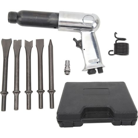 Robuster und einfach zu bedienender Druckluftbohrer für Kfz-Reparaturen (250 mm langer Schaft)