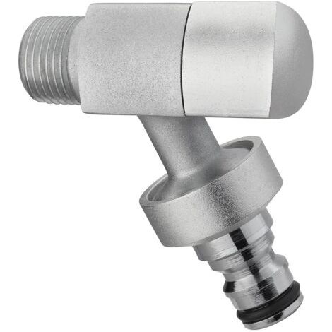 Decorative garden tap, nickel-plated brass (1/5)