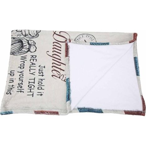 Couverture polaire chaude double face en polyester, idéale pour la climatisation et multifonctionnelle pour la maison et le bureau (PJ200824 A052, 150 x 200 cm / 4,92 x 6,56 pi).