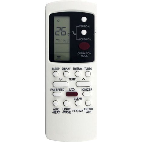 Sustituya el mando a distancia GZ-50GB-E1 para aires acondicionados de las marcas Galanz, Lennox, ERISSON y YAMATSU. (1/2)