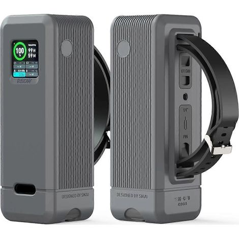 Étui en silicone portable pour batterie externe Prime 250W avec compartiment pour carte TF/SIM B (1/5)