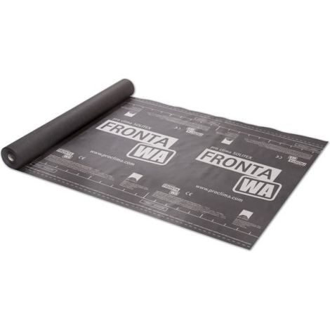 Solitex FRONTA WA : pare pluie triple couche de façade PRO CLIMA, ép. 0.45mm +/- 0.05mm - l.1.5m x L.50m
