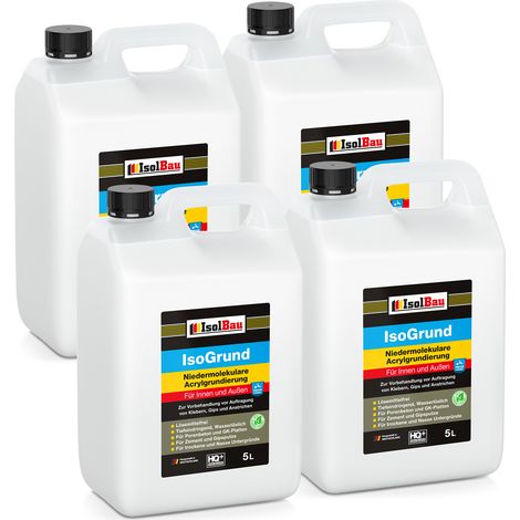 IsolBau Tiefenpenetrierende Grundierung IsoGrund 20L (1/5)