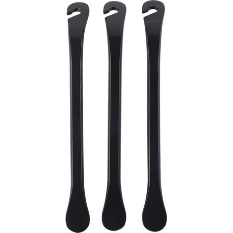 Lot de 3 démonte-pneus vélo en acier carbone trempé, cuillère de réparation portable pour pneus de bicyclette (1/5)