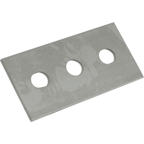 Silverline - Lames Double Extrémité Pour Grattoir, 10 Pcs - 0,2 Mm