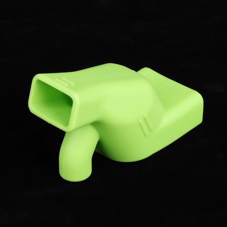 Rallonge de robinet en silicone pour lavabo, idéale pour le lavage des mains des enfants (vert) (1/5)