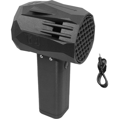 Ortviai Souffleur Électrique Portable 240 km/h – Moteur Sans Balais, Fonction Turbo, Duct de 64 mm, Charge Rapide 20 W (1/5)