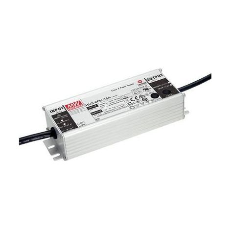 Fuente Mean Well HLG-60H-24AB 60 W impermeable exterior