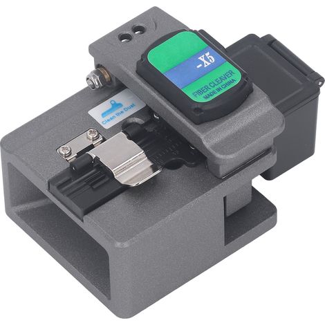 Coupe-fibre optique 3-en-1, lame à retour automatique, angle 0,5°, outil de clivage pour épissure et découpe de câbles, précision professionnelle (1/5)