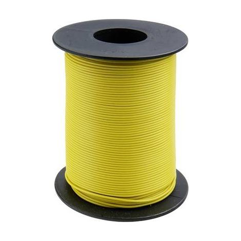 Donau-elektronik Cable Monoconductor Amarillo 0,25 mm² 50 metros