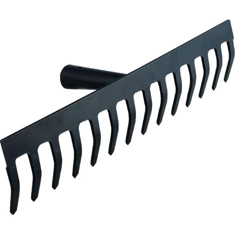 VERDELOOK Rastrello Verniciato 16 Denti