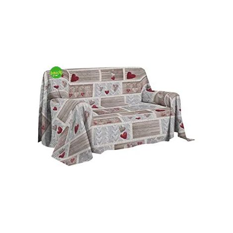 Granfoulard shabby Gemitex copri divano 160x280 cm colori e fantasie assortite
