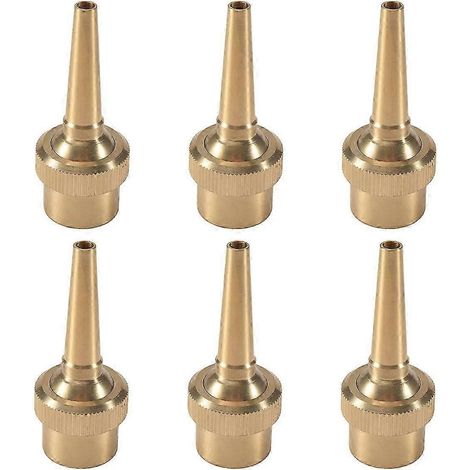 6 PCS Fountain Nozzle Head G1/2 DN15 Adjustable Direction Jet Water Spray Sprinkler Head for Garden Edition 0708 (1/4)
