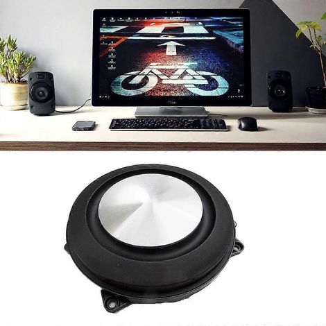 Haut-parleur de graves à diaphragme de 4 pouces avec renfort auxiliaire pour améliorer les vibrations des basses (1/4)