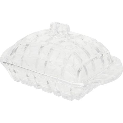 Boîte à Beurre Verre avec Couvercle Transparent Conservation Hermétique Anti-odeurs Design Simple et Élégant pour Cuisine Maintien de Fraîcheur (1/5)