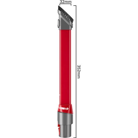 Compatible avec les têtes de brosse à cadre ultra-fin et d'angle des aspirateurs Dyson V12, V11, V10, V8 et V7. (1/4)