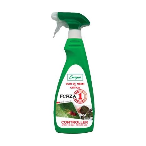 INSETTICIDA FORZA 1 ENERGICA - OLIO NEEM+ORTICA ML 500- 2 pezzi