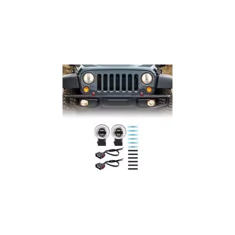 68226719AA 68065016AB 4-piece set of Jeep front turn signal light sockets (1/5)