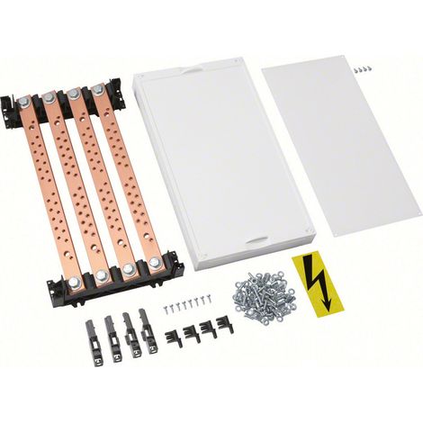 Unité équipement jeu de barres tétra univers cu 25x10mm 630A 1 travée h400mm (UE31D6)