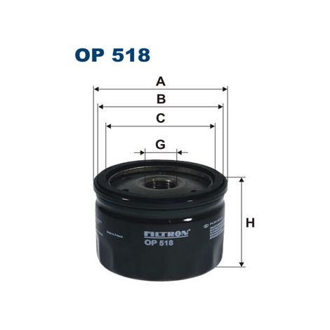 Ölfilter - Renault 4 0,8 / 1,0 / 1,1 83 / 5 0,8 / 1,0 / 1,3 / 1,4 82