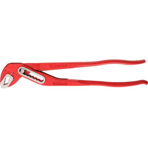 Hanger 121007 pinza multipresa rossa 175 mm