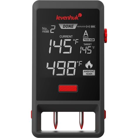 Termometro carne Levenhuk wezzer grill bt50 Bluetooth timer
