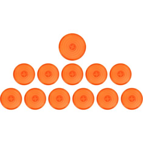 12 capuchons arcade pour interrupteurs mécaniques Kailh, Cherry MX, Akko, Glorious - 20.2mm et 25.3mm, couleur orange vif (1/5)